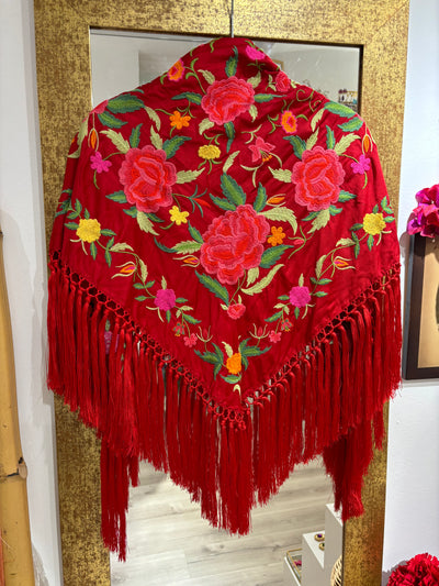MANTONCILLO PILAR ROJO