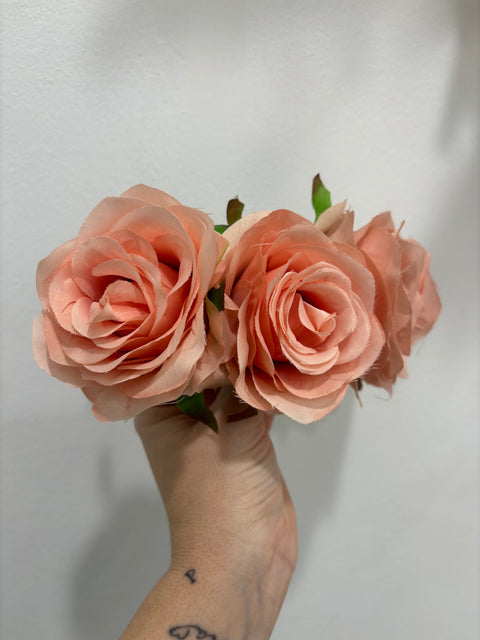 CORONA ROSAS SALMÓN