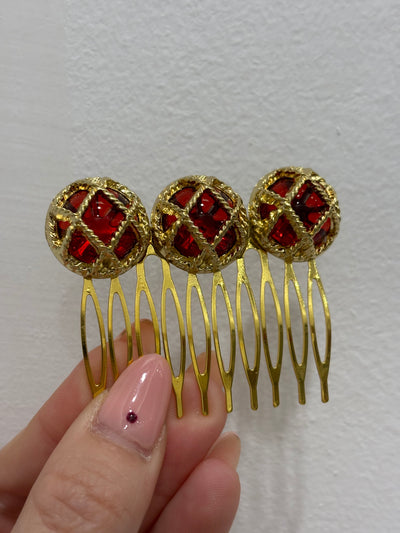 PEINA CLEOPATRA ROJO