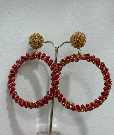 PENDIENTES NOELIA ROJO