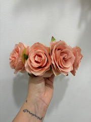 CORONA ROSAS SALMÓN