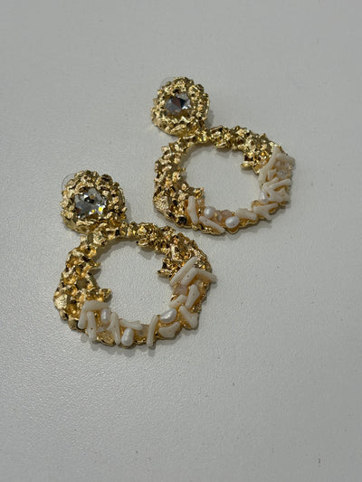 PENDIENTES SUSANA BEIGE