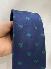 CORBATA RAQUETAS VERDES