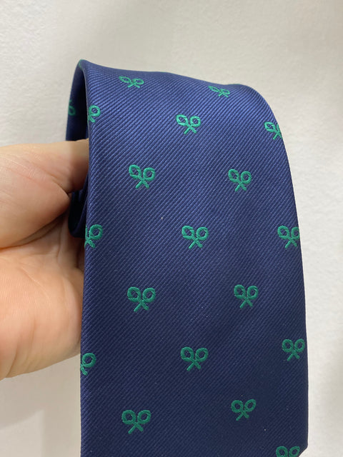 CORBATA RAQUETAS VERDES