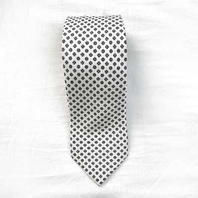 CORBATA 80s BLANCA