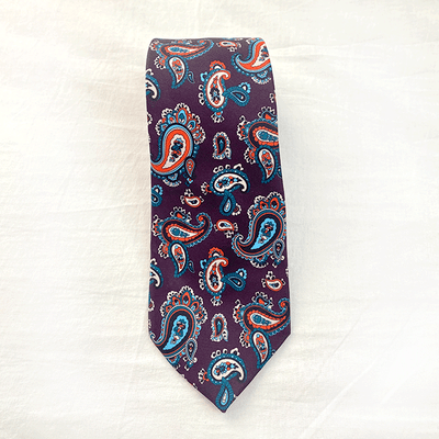 CORBATA CASHMERE BURDEOS