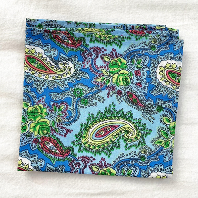 PAÑUELO CASH CELESTE