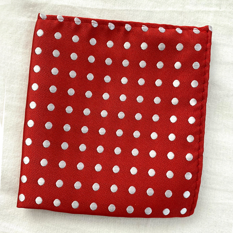 PAÑUELO LUNAR ROJO
